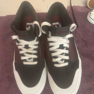 Vans Black and Red Sneakers for a Bold Look